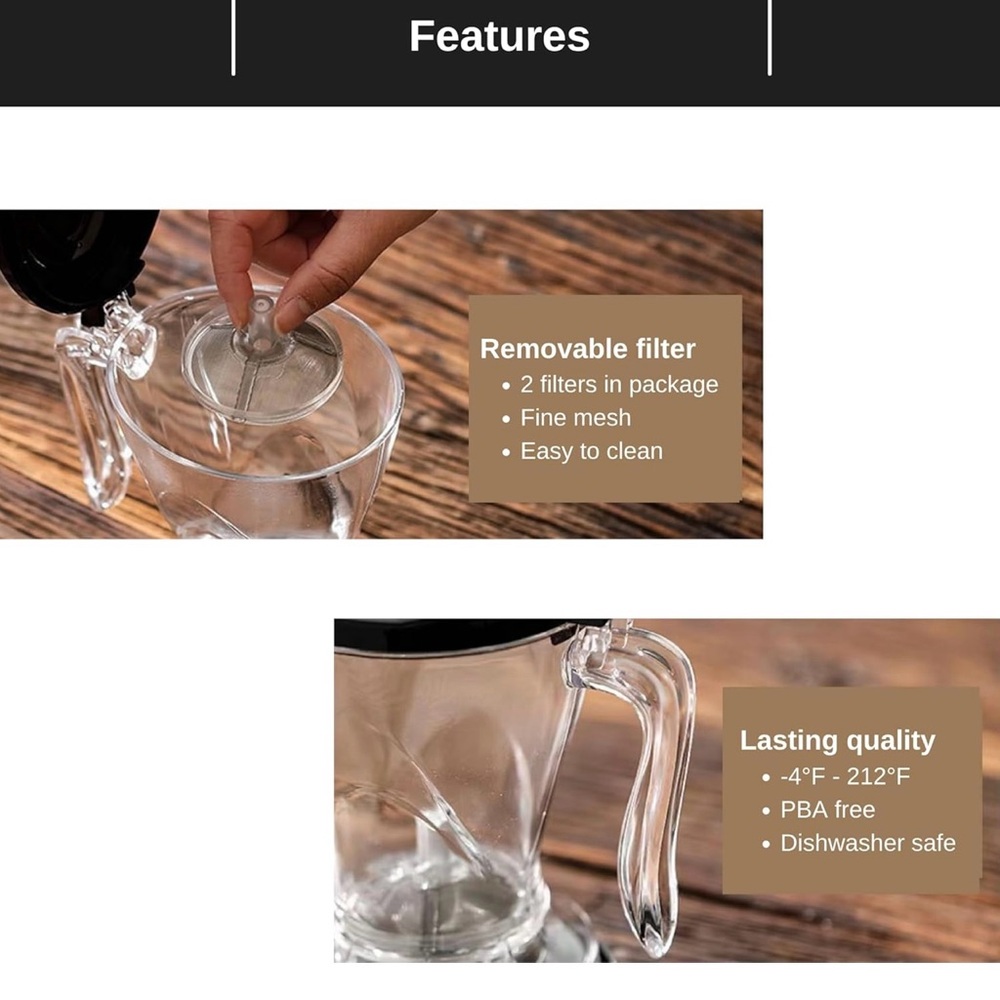 Clear Tea Infuser with Handle - Picture 5 of 6